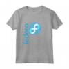 Linux Fedora T-Shirt Blu con Logo Open Source - Idea Regalo per Hacker, Geek e Programmatori - Maglietta per Compleanni e Natale