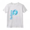 Linux Fedora T-Shirt Blu con Logo Open Source - Idea Regalo per Hacker, Geek e Programmatori - Maglietta per Compleanni e Natale