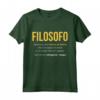Filosofo Definizione | Filosofo Regalo Maglietta - Idea Regalo Divertente per Uomo e Donna - Perfetto per Compleanno e Laurea