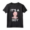 It's A Boy Blue Boy Baby Shower Genere Rivelato - Divertente Maglietta per Feste di Genere Rivelato - Ideale per Adozione o Baby Shower
