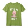 It's A Boy Blue Boy Baby Shower Genere Rivelato - Divertente Maglietta per Feste di Genere Rivelato - Ideale per Adozione o Baby Shower