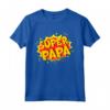 Super Papà Supereroe - Frase Divertente Festa del Papà 2024 Maglietta - Idea Regalo Originale per il Tuo Super Papà
