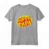 Super Papà Supereroe - Frase Divertente Festa del Papà 2024 Maglietta - Idea Regalo Originale per il Tuo Super Papà