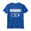 Pazienza 1% Per Donne Uomo Ragazze Ragazzi - Divertente Maglietta per Amici - Acquista Online!