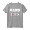 Pazienza 1% Per Donne Uomo Ragazze Ragazzi - Divertente Maglietta per Amici - Acquista Online!