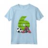 Bambino Sesto Compleanno Calcio 6 Anni - Maglietta Ragazzo Ragazza - Regalo Compleanno