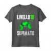 Livello 10 Superato Compleanno 10 Anni - Super Maglietta Gamer per Bambini - Ideale per Regalo Videogiochi Console