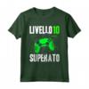 Livello 10 Superato Compleanno 10 Anni - Super Maglietta Gamer per Bambini - Ideale per Regalo Videogiochi Console