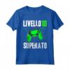 Livello 10 Superato Compleanno 10 Anni - Super Maglietta Gamer per Bambini - Ideale per Regalo Videogiochi Console