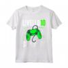 Livello 10 Superato Compleanno 10 Anni - Super Maglietta Gamer per Bambini - Ideale per Regalo Videogiochi Console