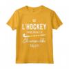Se L'Hockey Fosse Facile Si Chiamerebbe Calcio - Maglietta Hockey Prato per Giocatori di Hockey - Ideale per Natale o Compleanno