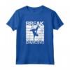 Ragazzi Hip Hop Dance Breakdance B-Boy Maglietta - T-shirt Breakdance con Design Breakdancer - Ideale per Ballerini Street Dance