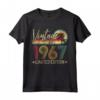 Limited Edition 1967 54th Birthday Vintage Maglietta - Retro Apparel for Men and Women - Unique Gift Idea