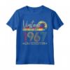 Limited Edition 1967 54th Birthday Vintage Maglietta - Retro Apparel for Men and Women - Unique Gift Idea