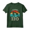 Super Zio Eroe - Maglietta Festa del Papà Nipote Supereroe Zio - Ideale per Regalo Speciale