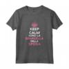 Keep Calm Sono La Damigella Della Sposa - Divertente Maglietta per Addio al Nubilato - Idea Regalo Originale per Damigelle d'Onore 2021
