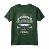 Camisa de El Salvador - Sangre Salvadoreña Corre Por Mis Venas Maglietta - Diseño Único para Orgullo Salvadoreño