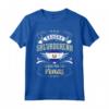 Camisa de El Salvador - Sangre Salvadoreña Corre Por Mis Venas Maglietta - Diseño Único para Orgullo Salvadoreño