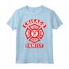 Chicago Illinois Fire Rescue Department Famiglia vigile del fuoco Maglietta - Regalo Perfetto per i Vigili del Fuoco di Chicago - Acquista Abbigliamento Abbinato per la Famiglia