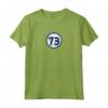 Sheldon Nerd Numero 73 Blue Circle Gift Maglietta - Ideale per Insegnanti di Matematica e Appassionati di Fantascienza