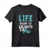 Kiteboarding T Shirt Kitesurf Regalo 15 Nodi Kiteboarder Maglietta - Life is Better at 15 Knots - Ideale per Natale, Compleanni e Vacanze