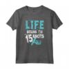 Kiteboarding T Shirt Kitesurf Regalo 15 Nodi Kiteboarder Maglietta - Life is Better at 15 Knots - Ideale per Natale, Compleanni e Vacanze