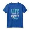 Kiteboarding T Shirt Kitesurf Regalo 15 Nodi Kiteboarder Maglietta - Life is Better at 15 Knots - Ideale per Natale, Compleanni e Vacanze