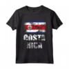 T-shirt Bandiera Costa Rica Vintage Distressed Grunge | Maglietta Camiseta Bandiera Costa Rica - Ideale per Compleanno o Natale