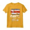 T-shirt Bandiera Costa Rica Vintage Distressed Grunge | Maglietta Camiseta Bandiera Costa Rica - Ideale per Compleanno o Natale
