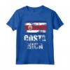 T-shirt Bandiera Costa Rica Vintage Distressed Grunge | Maglietta Camiseta Bandiera Costa Rica - Ideale per Compleanno o Natale