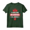 La Migliore Mamma Del Mondo - Maglietta per la Festa della Mamma - Idea Regalo Compleanno per Mamma Figa