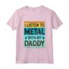 Kids Rock - T Shirt per Bambini - Camicia di Metallo del Bambino - Ideale Regalo per Ragazzi e Ragazze amanti della Musica Rock