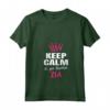Donna Keep Calm Annuncio Gravidanza Zia - Maglietta Divertente per Futura Zia 2021 - Ideale come Regalo Premaman