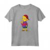 HapTiger Cool Kid Lisa Maglietta - Official Lisa Simpson T-shirt for Women, Men, Boys, and Girls