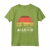 Orizzonte di Souvenir Vintage Retrò di Madrid - Madrid Skyline Maglietta - Ideale come Regalo Souvenir per Viaggiatori e Amanti di Madrid