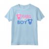 Ragazza o Ragazzo Genere Rivela Bambino Partito Ragazzo blu - Ragazza Rosa Maglietta - Vestito per Genere Rivelato Party