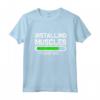 Installing Muscles - Loading - Please Wait...Fitness Maglietta per Amanti del Sollevamento Pesi e del Fitness - Regalo Ideale per gli Appassionati di Allenamento