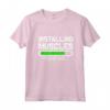 Installing Muscles - Loading - Please Wait...Fitness Maglietta per Amanti del Sollevamento Pesi e del Fitness - Regalo Ideale per gli Appassionati di Allenamento