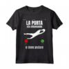 Portiere Calcio - La Porta Chiama Maglietta Divertente - Regalo Compleanno o Natale per Appassionati di Calcio