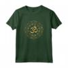 Sacro Om Mandala - Maglietta Yoga spirituale - Ideale per la Meditazione - Leggera e Confortevole