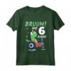 Compleanno Bambino 6 Anni - Maglietta Dinosauro Regalo - 6 Anni Fantastici per Fratello o Sorella