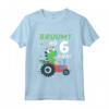 Compleanno Bambino 6 Anni - Maglietta Dinosauro Regalo - 6 Anni Fantastici per Fratello o Sorella