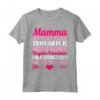 Regalo per la Festa della Mamma da Figlio e Figlia - Maglietta per la Migliore Mamma del Mondo - Ideale per Compleanno - Acquista Online