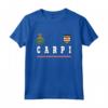 Carpi - Maglia da Calcio con Bandiera Nazionale - Orgoglio Statale e Stemma della Squadra - Ideale come Regalo Souvenir Futbal