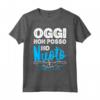 Oggi non Posso Ho Nuoto - Maglia Divertente per Nuotatori in Piscina - Regalo Ideale per Natale e Compleanno