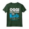 Oggi non Posso Ho Nuoto - Maglia Divertente per Nuotatori in Piscina - Regalo Ideale per Natale e Compleanno