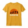 Evoluzione del Calcio - Evoluzione Umana Divertente Maglietta per Uomini, Donne e Bambini - Ideale per Compleanno