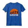 Evoluzione del Calcio - Evoluzione Umana Divertente Maglietta per Uomini, Donne e Bambini - Ideale per Compleanno
