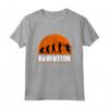 Evoluzione del Calcio - Evoluzione Umana Divertente Maglietta per Uomini, Donne e Bambini - Ideale per Compleanno