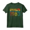 Legend Since August 1983 - Vintage 40th Birthday T-shirt for Men Women - Great Gift Ideas for 1983 Birth Year
